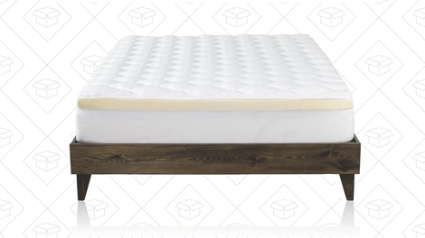 Mattress Pad with Fitted Skirt | $92 - $127 | Amazon | After $20 off coupon